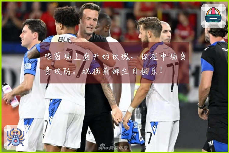 绿茵场上盛开的玫瑰，你在中场负责攻防。祝杨莉娜生日快乐！